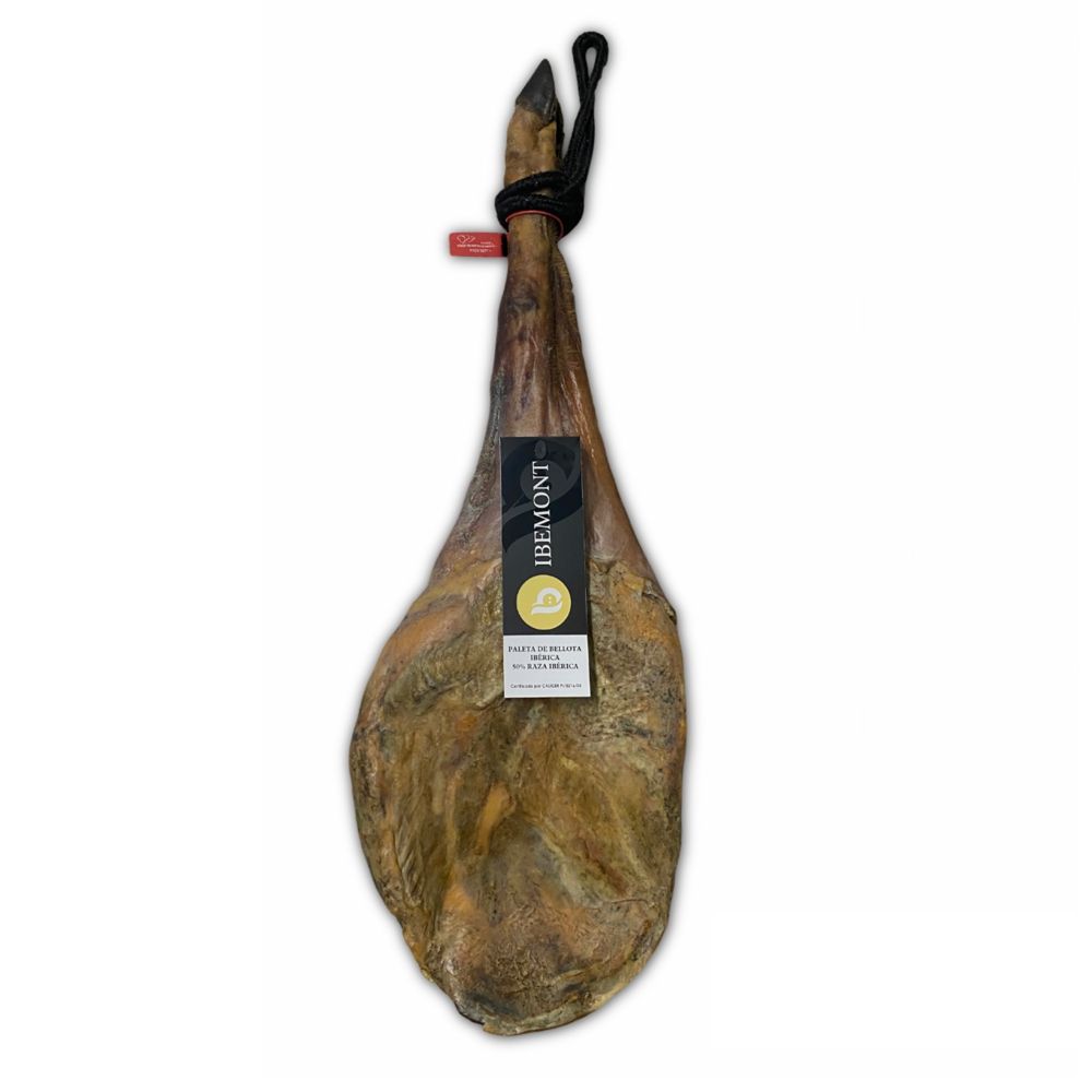 Paleta de bellota ibérica (50% raza ibérica)